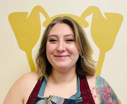 Photo of Charlene, owner and groomer