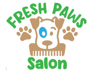 Fresh Paws Salon Logo Fresh Paws Salon Logo